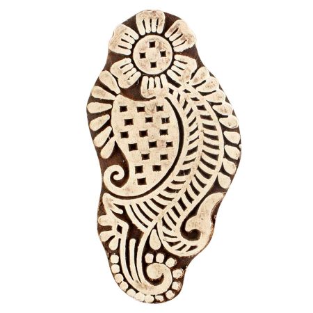 Set of 1 Piece New Wooden Printing Block